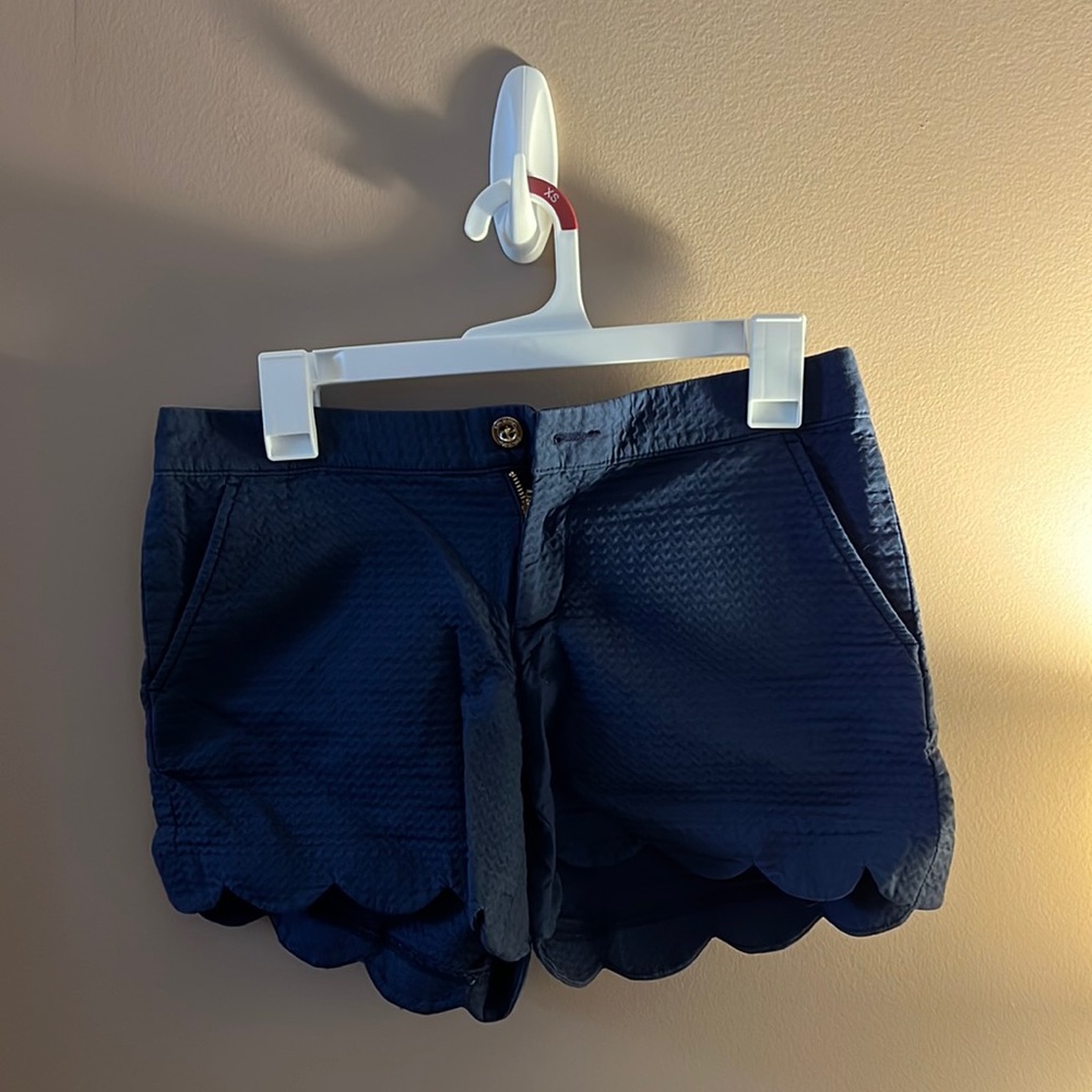 Lilly Pulitzer Buttercup Shorts Scalloped
